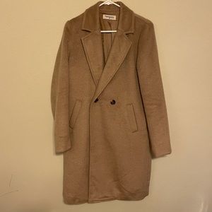 Camel Color Long Coat
